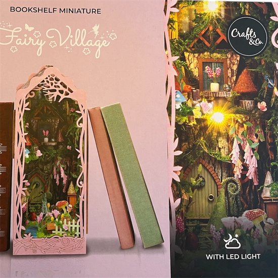Book Nook DIY Kit - Uilenboekwinkel – Figured'Art