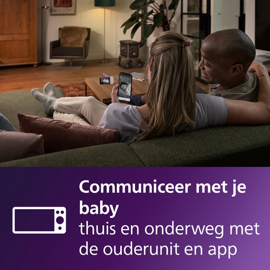 Philips Avent Connected SCD923/26 Beeldbabyfoon - Babyfoon met camera en app