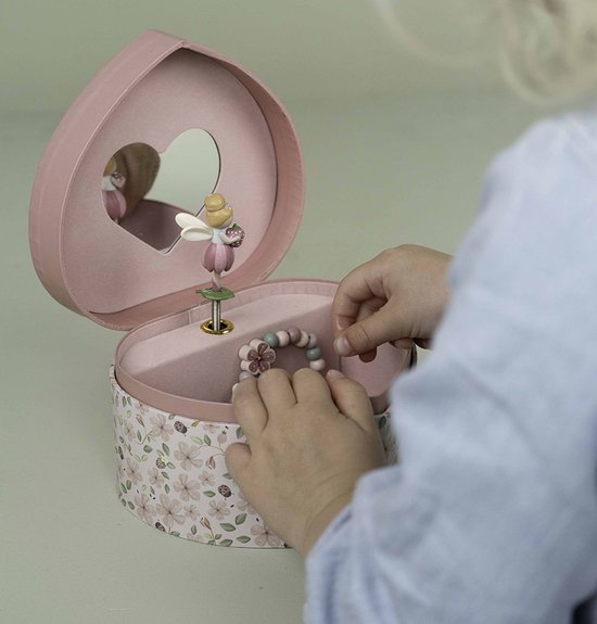 Little Dutch juwelenkistje met muziek Fairy Garden - met feeën figuur van Little Dutch — afbeelding 4