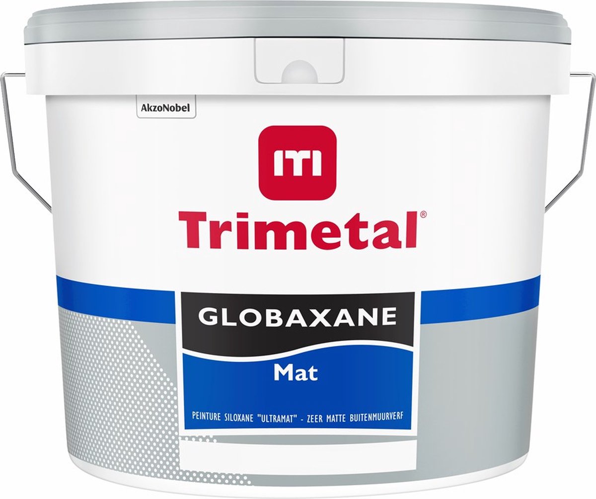 Trimetal Globaxane Mat - 10 l - 8-10 m²/l - Wit - Afwerkingslaag