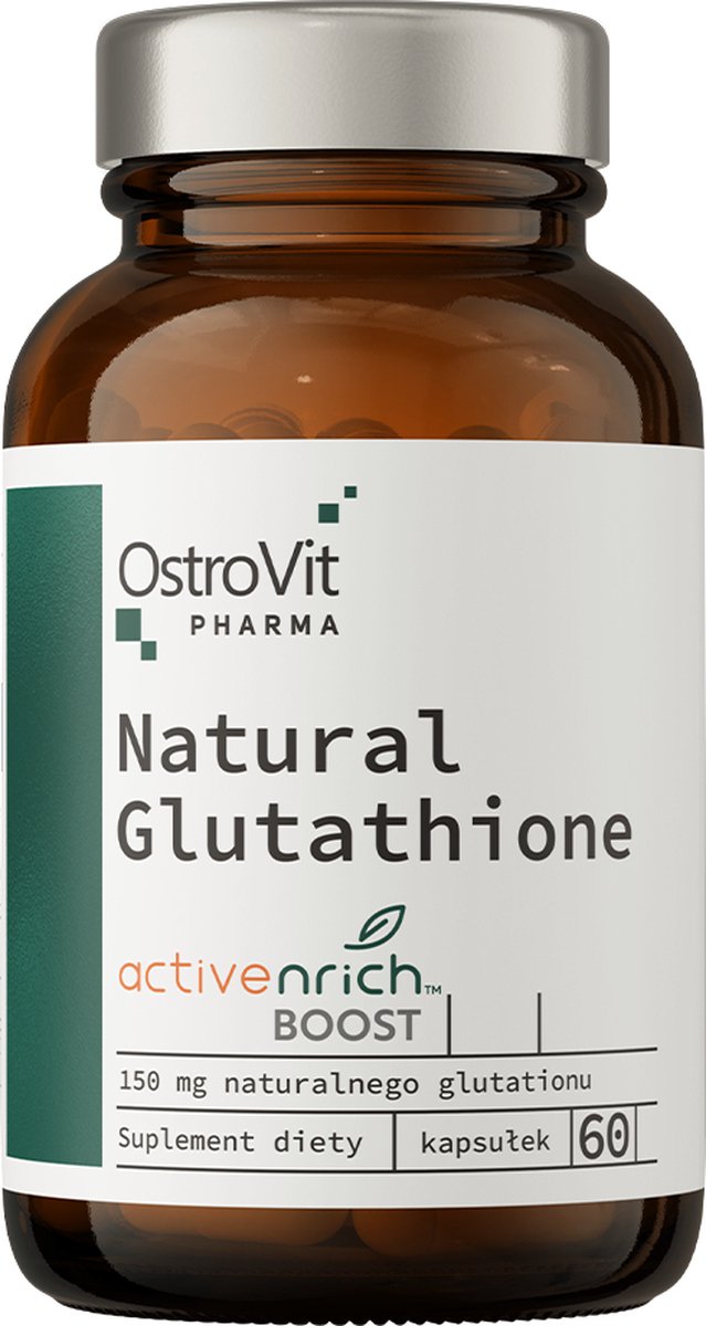 Goedkoopste Natural Glutathione | Glutathione | L-glutathion | 60 Capsules | OstroVit Pharma