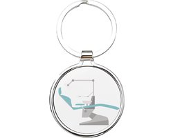 Akyol - Tandarts Sleutelhanger - tandarts - De beste tandarts - Tandartsen - dentist - arts - tanden - tand - specialist in tandheelkunde - tandartsassistente - mondhygiënist - tandartspraktijk - 4 x 7,5 CM