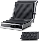 Bol.com Solis Wafel & Contactgrill Pro - Grill Apparaat met Verwisselbare Platen - 5 Grillprogramma's - Tosti Apparaat - Wafelij... aanbieding