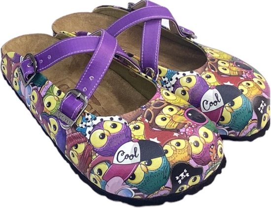 Sabots pour femmes Goby Owls – Handgemaakt – Qualité Premium – Taille 40