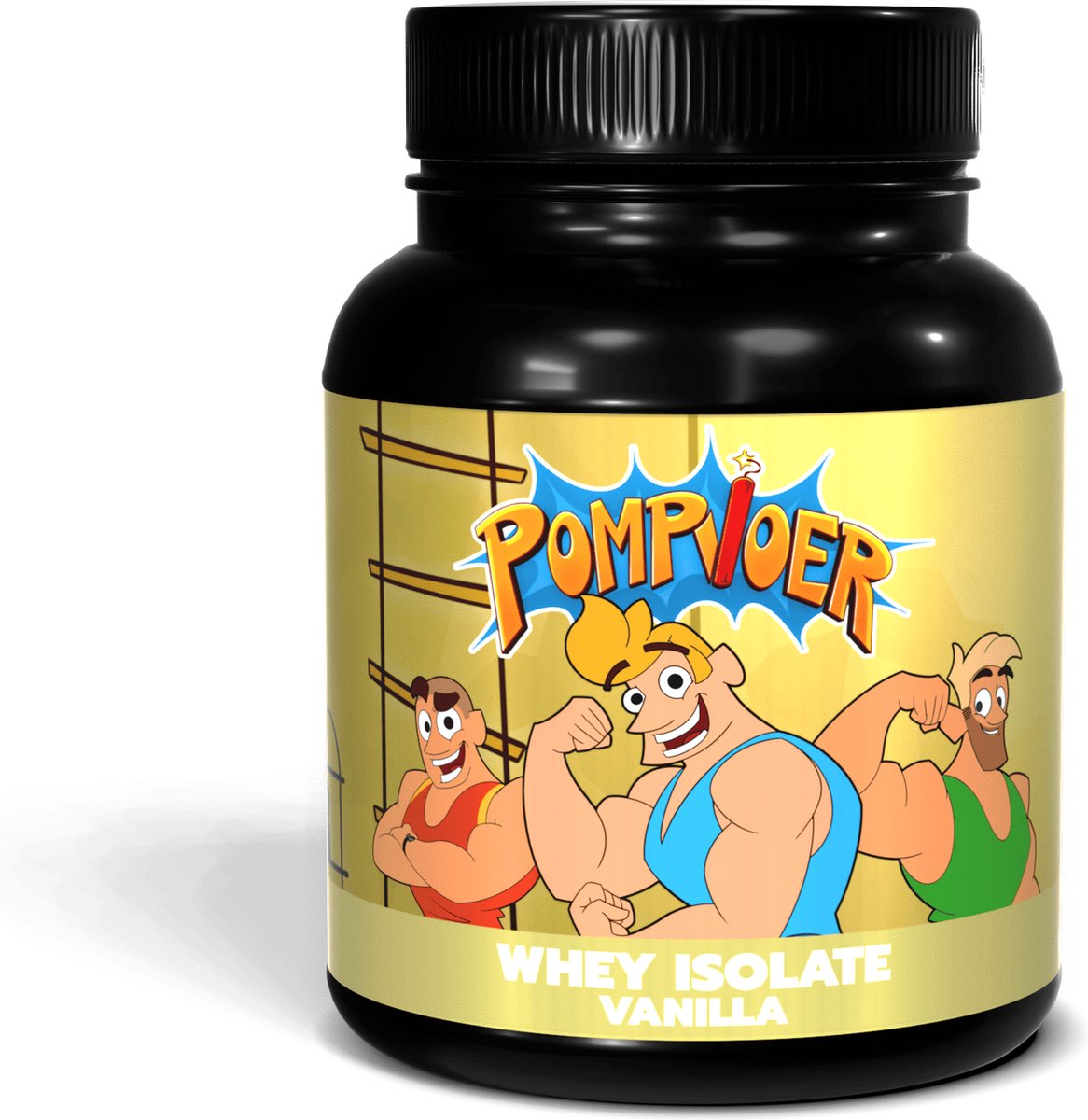 Goedkoopste POMPVOER - WHEY ISOLAAT - VANILLE - 750 GRAM (25 shakes