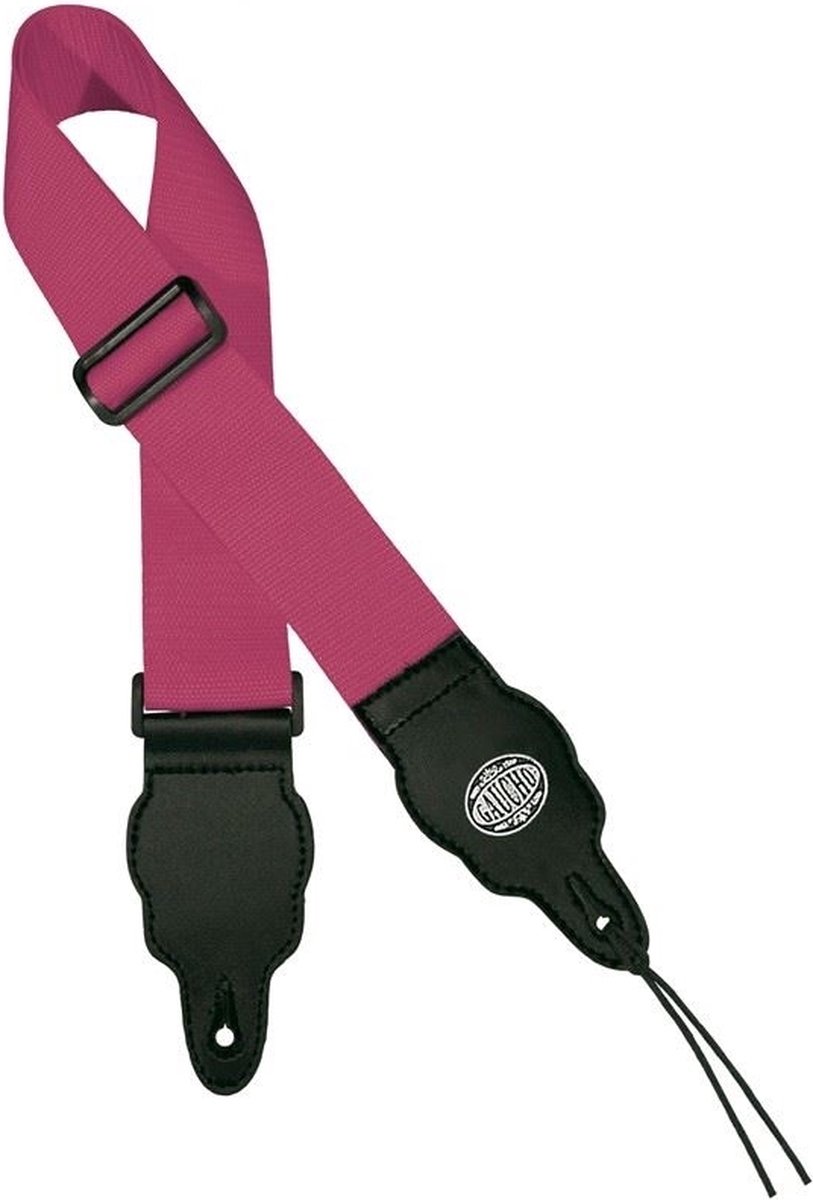 Gitaarriem - Gaucho GST-50-PK - Klassiek - Nylon - Roze