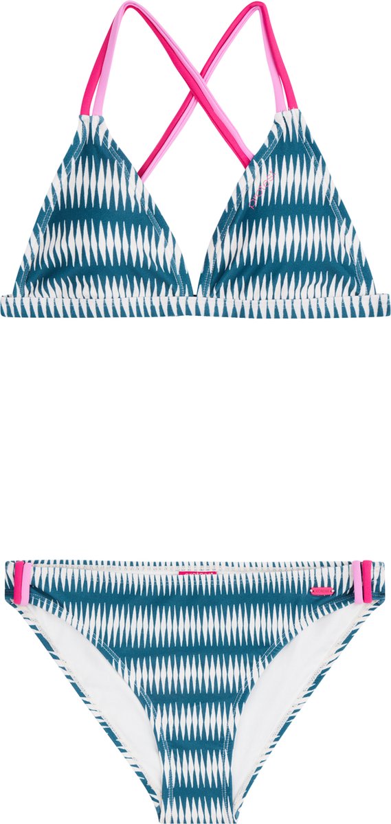 Protest Prtabby Jr – Triangel bikini set Meisjes – Verstelbare bandjes – Uitneembare vulling Blauw