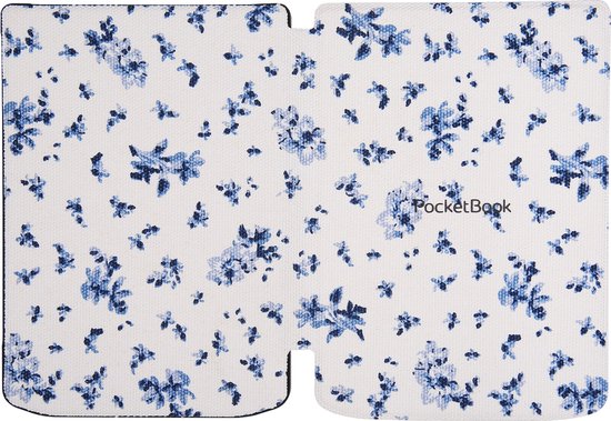 PocketBook Verse Mist Grey + Bloemen PocketBook hoesje van PocketBook — afbeelding 2