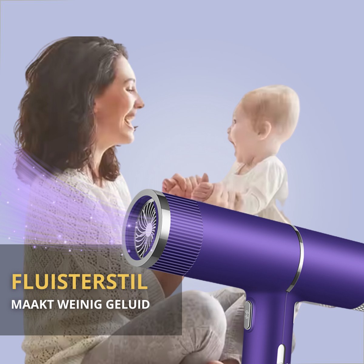 BlowSense® T-Power Föhn met Diffuser - Ionentechnologie - afbeelding 3