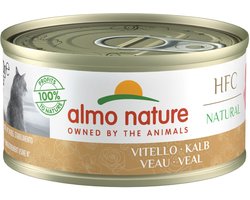 Almo Nature Cat Orange Label Bio - Kalf/groente