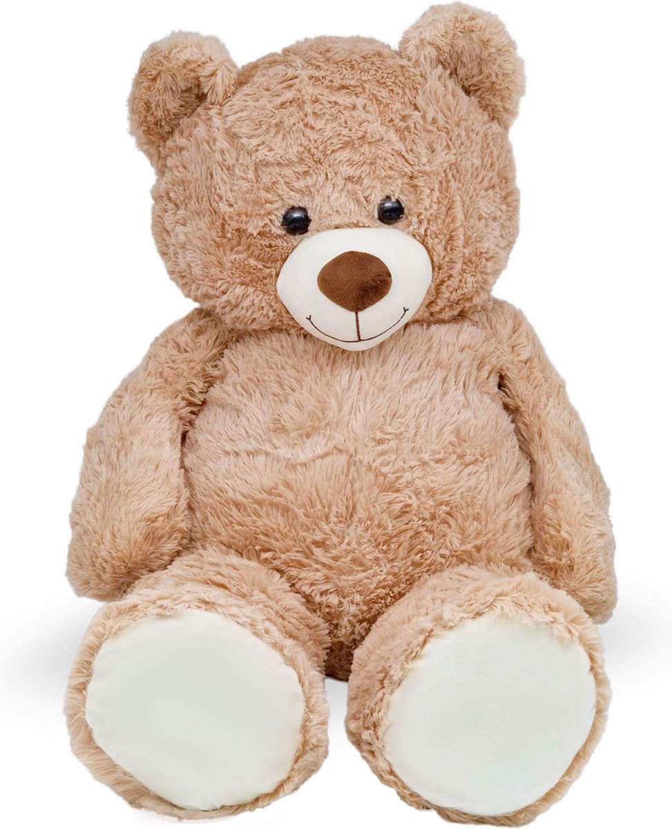 XL Knuffel Beer - Teddybeer - Knuffels - Pluche Beer - 50cm Hoge Kwaliteit Knuffeldier - Teddybear Groot - Knuffelbeer — afbeelding 10