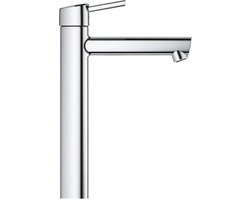 GROHE Concetto wastafelkraan - xl-size - hoog - 1-gats - eengreeps - zonder waste - chroom