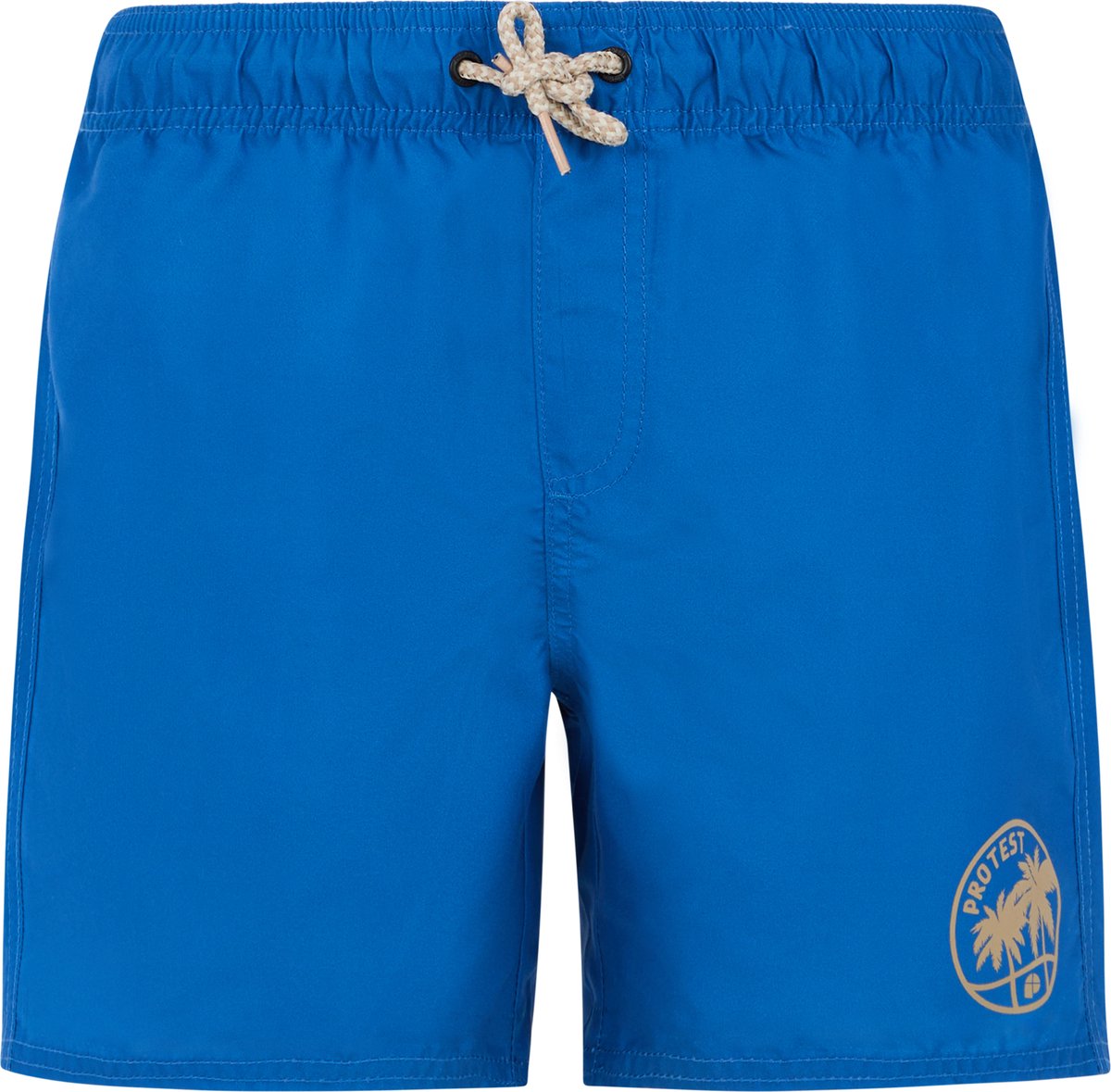 Protest Prtyork Jr – Zwembroek Jongens – Kort – Tailleband elastiek Blauw