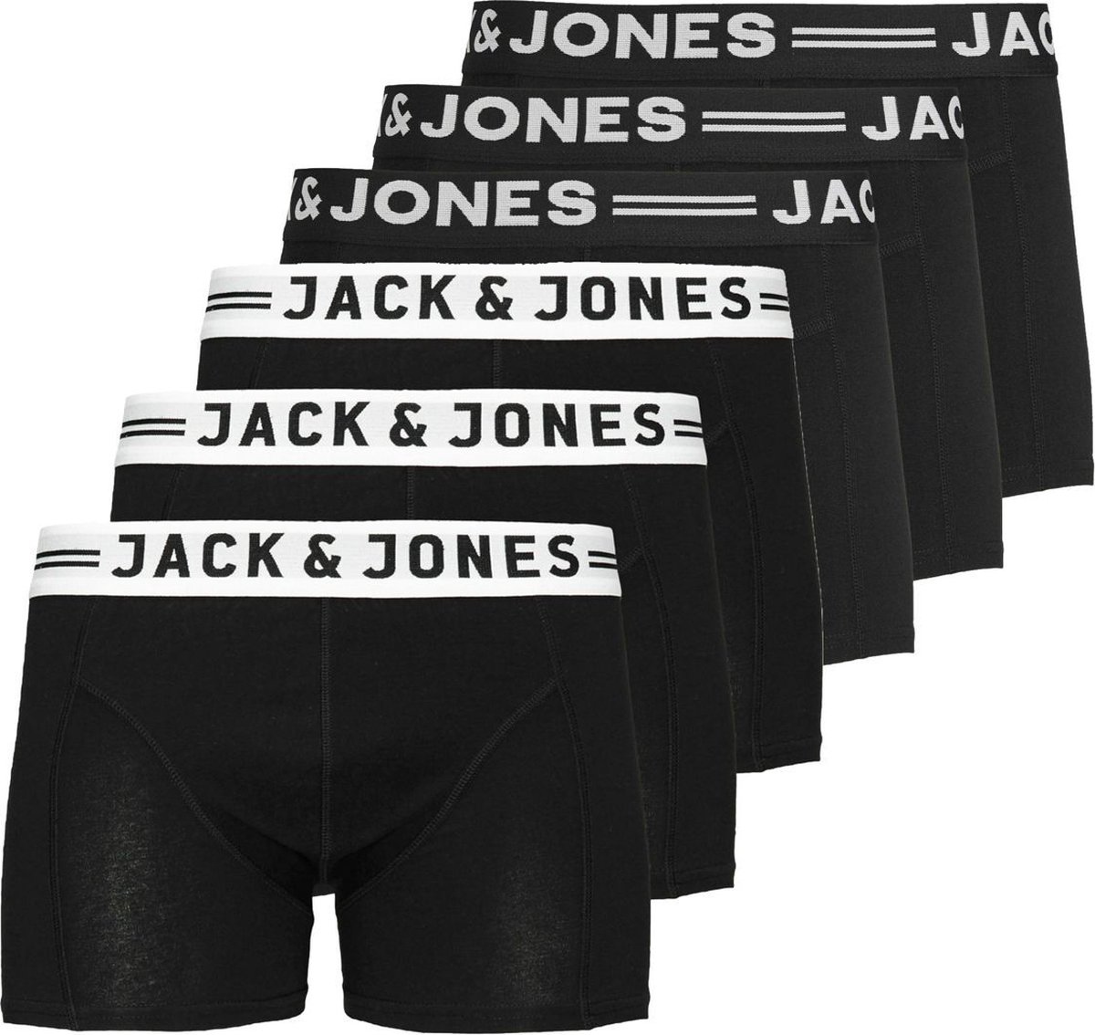 Jack & Jones Heren retro short / pant 6 pack Sense