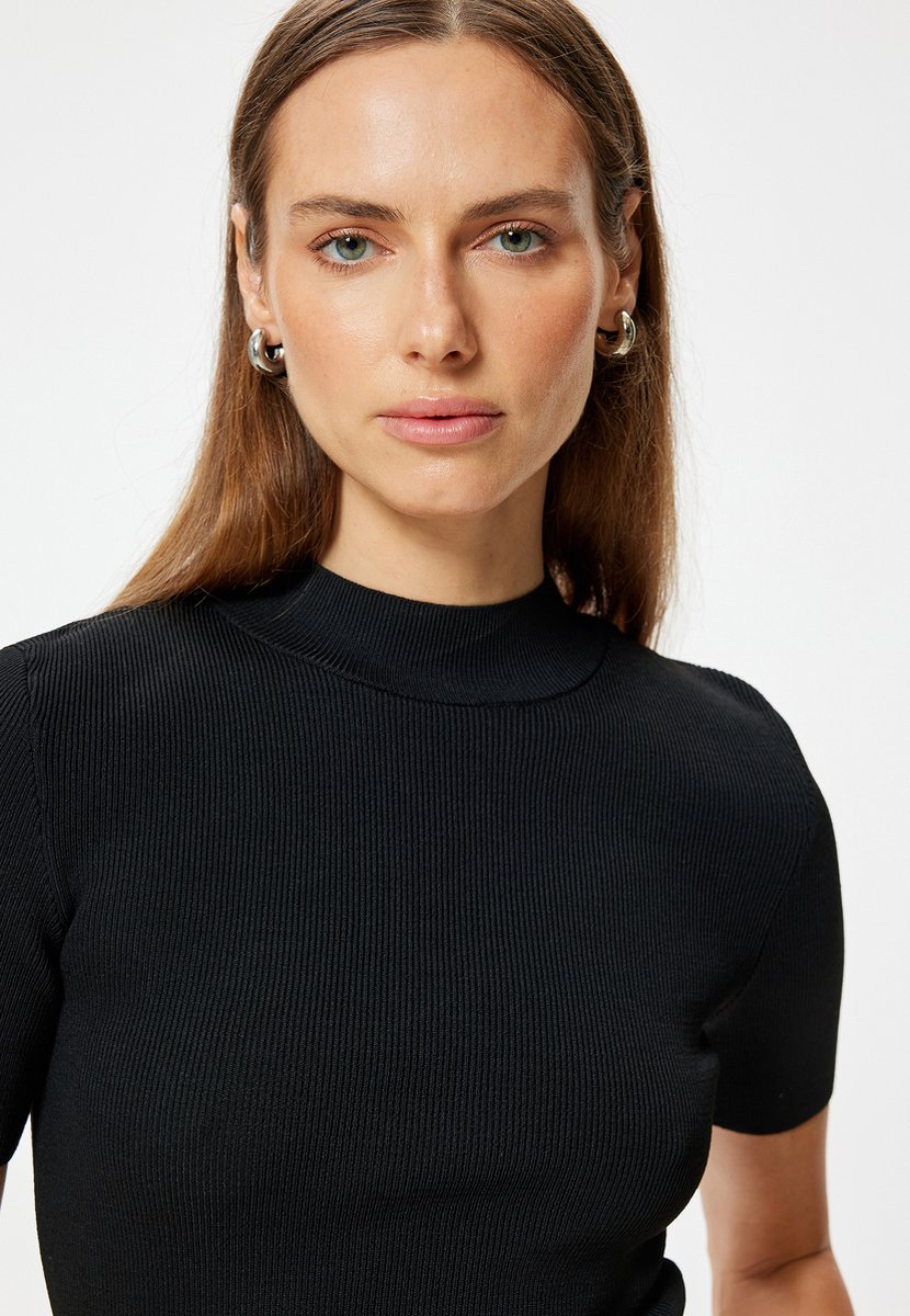Rechte kraag Normaal Sweater