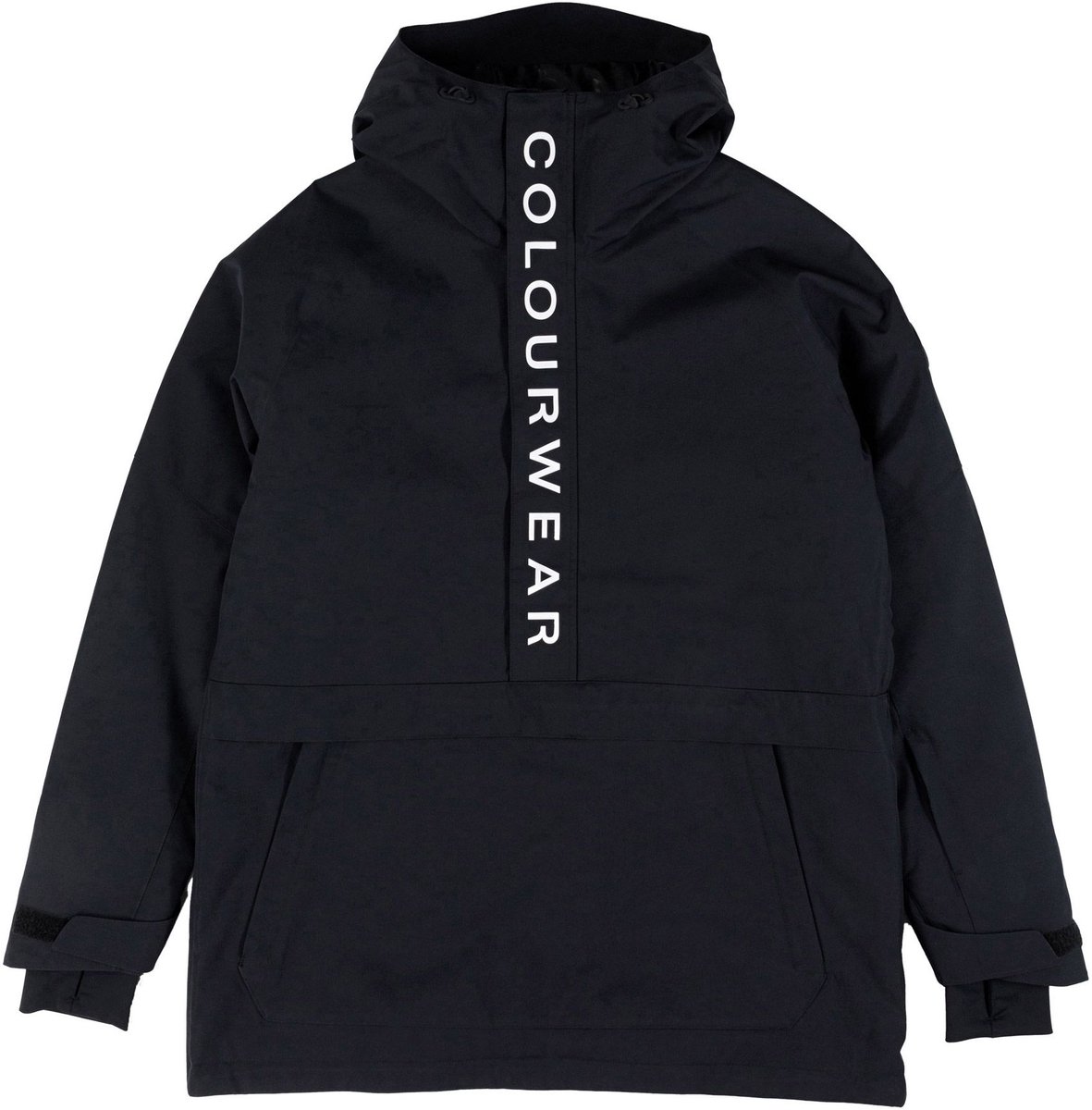 Colourwear Signature Anorak Snowboardjas Heren Zwart