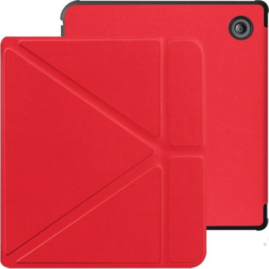 Qatrixx Luxe beschermhoes - cover - hoes - Kobo Sage - Rood van Qatrixx — afbeelding 4