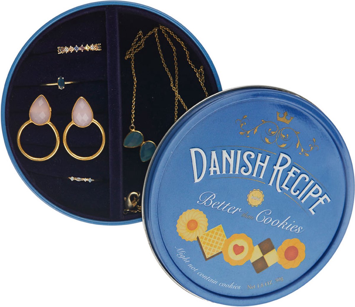 Balvi sieradendoosje Danish Cookies metaal
