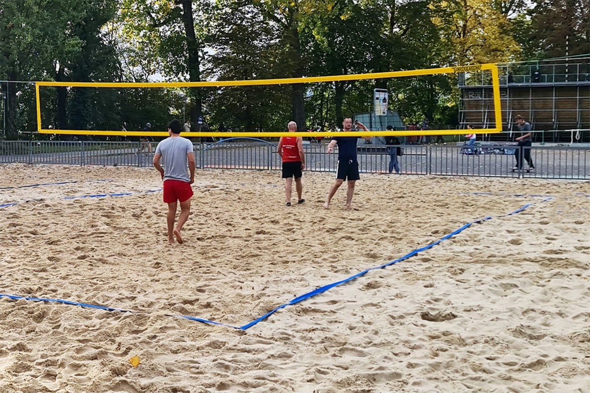 Beach volleybal competitie net 3mm