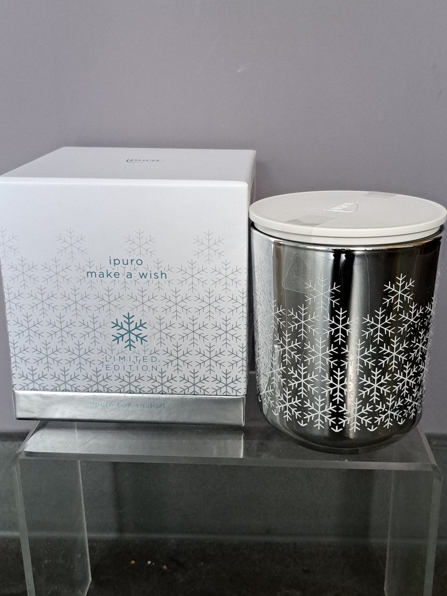 geurkaars lim edition - kerst - make a wish