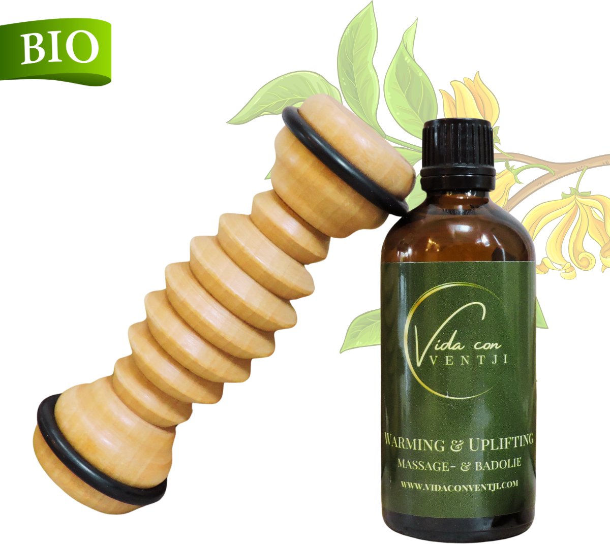Goedkoopste Vida Con Ventji® - Massage olie - Bad olie - Warming & Uplifting Massage- en Badolie – Met Citroenolie, Jeneverbes, Gember en Ylang Ylang – Voor Een Verkwikkende Massage- en Wellnesservaring