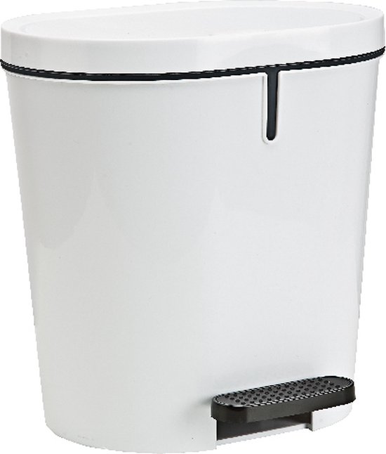 Sunware Zamora Pedaalemmer - 8L - wit/antraciet