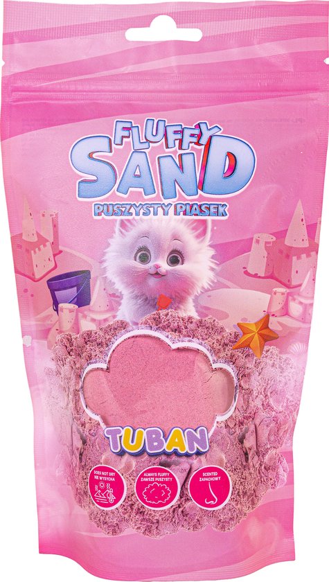 Tuban Kinetisch Zand Fluffy Sand Pink 90 g