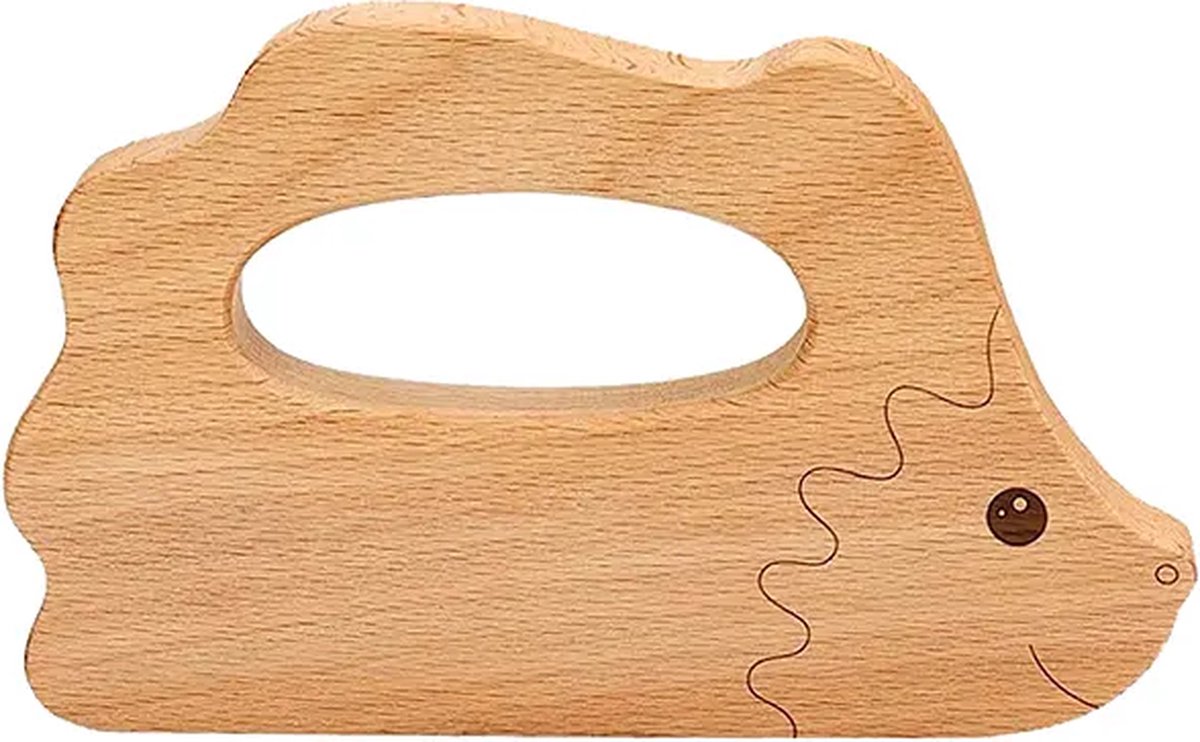 Goedkoopste Montessori Houten Kindermes - Egel - Kinder Koksmes - Peuter kok - Verjaarsdag cadeau klein - Houten Kinderbestek - Leren Snijden en Koken voor Kinderen - Montessori Speelgoed - Sint cadeau - Schoen cadeau