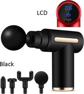 Bol.com FIBILA Massage Apparaat - Professioneel Massage Gun - Massagegun - 6 Snelheden - Deep Tissue - Zwart aanbieding