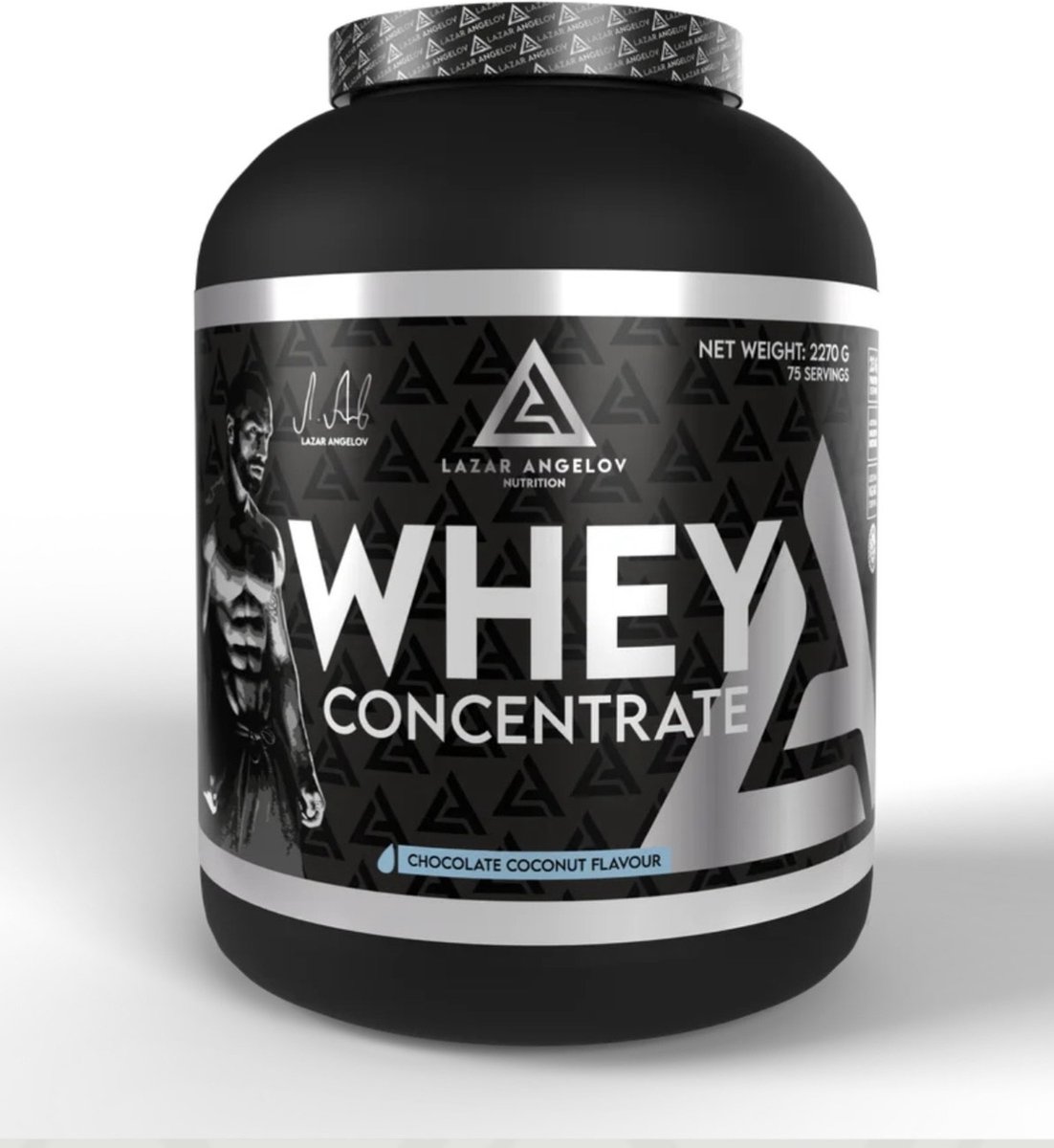 Goedkoopste Lazar Angelov Whey protein powder Chocolate-coconut – 2270g