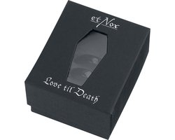 etnox Love 'Til Death Unisex Ring - zwart - Standard