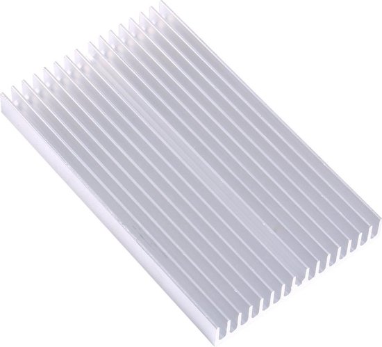 QUARKZMAN 10Stk 14x14x6mm Kühlkörper Aluminium QUARKZMAN 10Stk 14x14x6mm Kühlkörper Aluminium