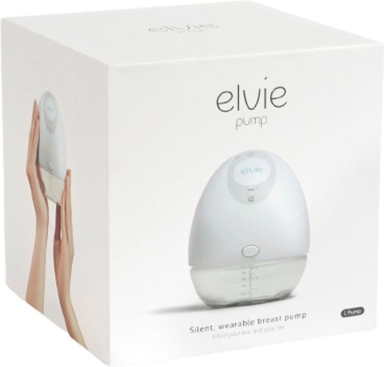 Elvie Pump  Enkele Elektrische Borstkolf - Draagbaar - Hands-free - Geluidsloos - Incl. 2 flessen