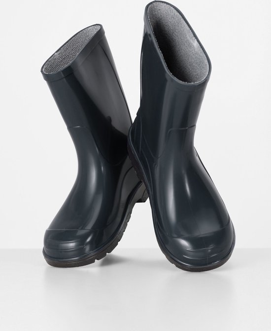 Ladeheid LA-LMG-939-Oli Dames Regenlaarzen - Rubber - Hoog - PVC - Waterdicht – Donkerblauw – 32