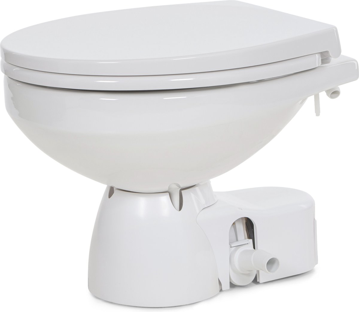 Jabsco 24V Toilet Quiet Flush E2 met Pomp en standaard Toiletpot | 38245-4194