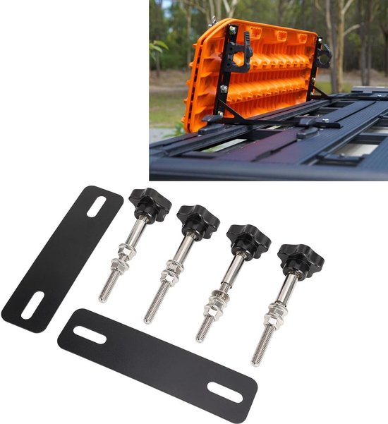 LIEKUMM Starting Aid Sand Plates Offroad Traction Aid Snow Off-Road Rail 10T Recovery Board Tracks Mats for Cars Trucks Red Pack of 2 LIEKUMM Starting Aid Sand Plates Offroad Traction Aid Snow Off-Road Rail 10T Recovery Board Tracks Mats for Cars Trucks Red Pack of 2