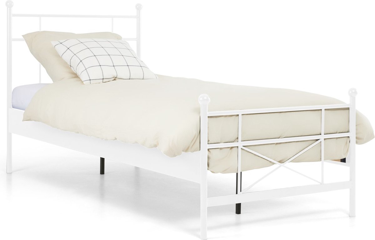 Maxi Bed Milano 1-persoons - 90 x 200 cm - wit