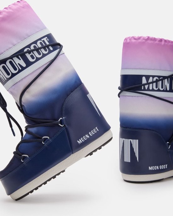 MOON BOOT ICON MOONRISE-PRINT BLUE-23-26 | bol