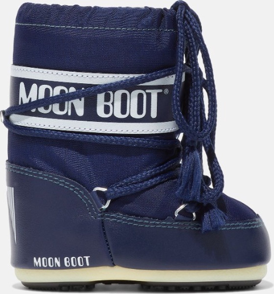 Moon Boot MINI DONKER BLAUW Thermoboots Snowboots Sneeuwlaarzen Jongen Blauw 19-22 (8003187292307)