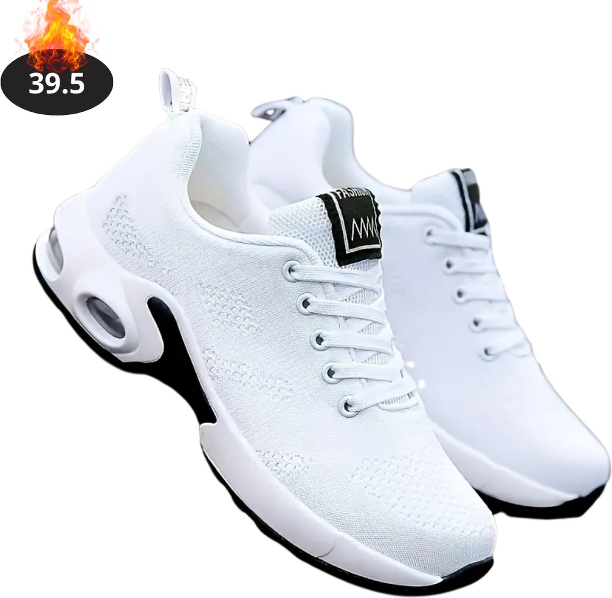 Livano Schoenen Dames Sneakers Comfortabel Sportief Casual Volwassen Wit