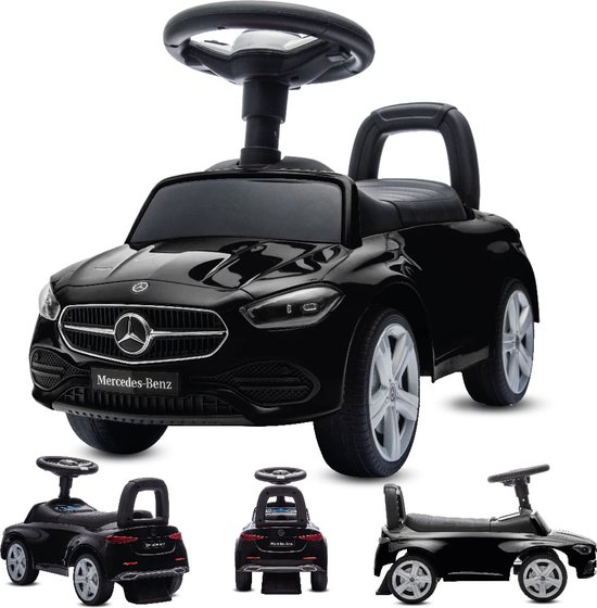 Mercedes G Klasse Kindervoertuig, loopauto met Claxon, ride on, babyauto, loopstoeltje met claxon en motorgeluiden, max 25 kg (Roze