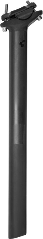 Zadelpen voor fiets met 27,2 mm diameter en 370 mm lengte zwart