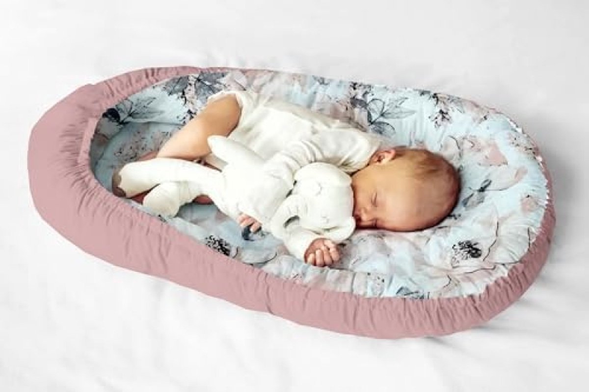 Multifunctioneel babynestje Cocoon Baby Baby Cocon Bumper Reiswieg 100% Katoen Anti-Allergisch