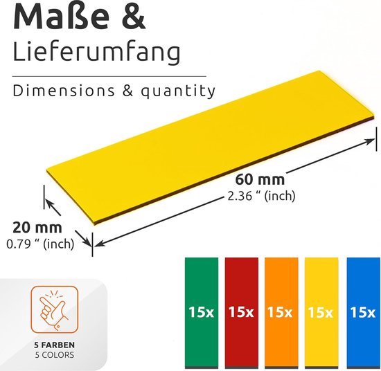 Maul Neodym-Magnete 61805, 5 x 3 mm, Scheibenmagnet, silber, 10 Stück