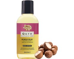 Kukui Olie 50ml | 100% Puur & Onbewerkt | Premium Kwaliteit Kukui Olie voor een Glanzend Haar en Stralende Huid