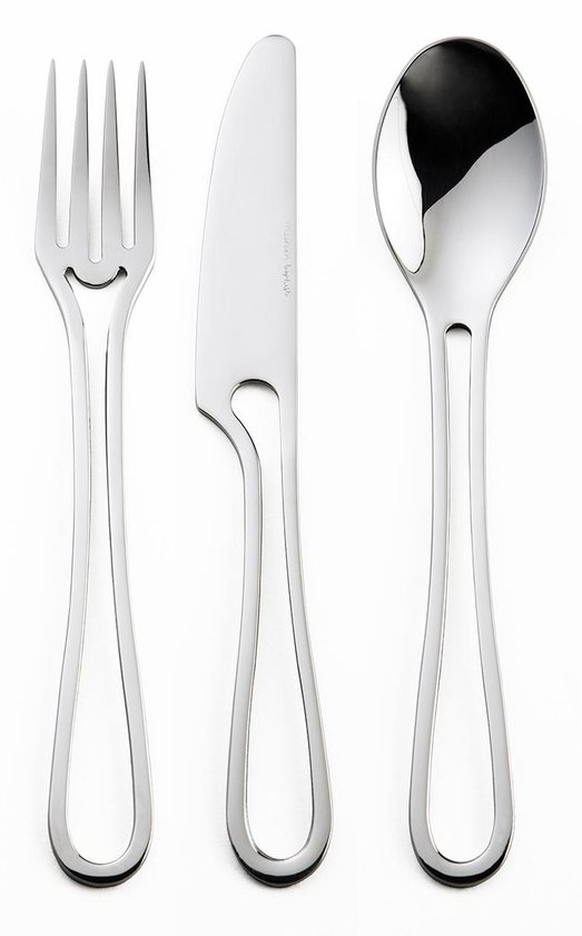 Design Kinder Bestek Glimmend Outline Cutlery | bol.com
