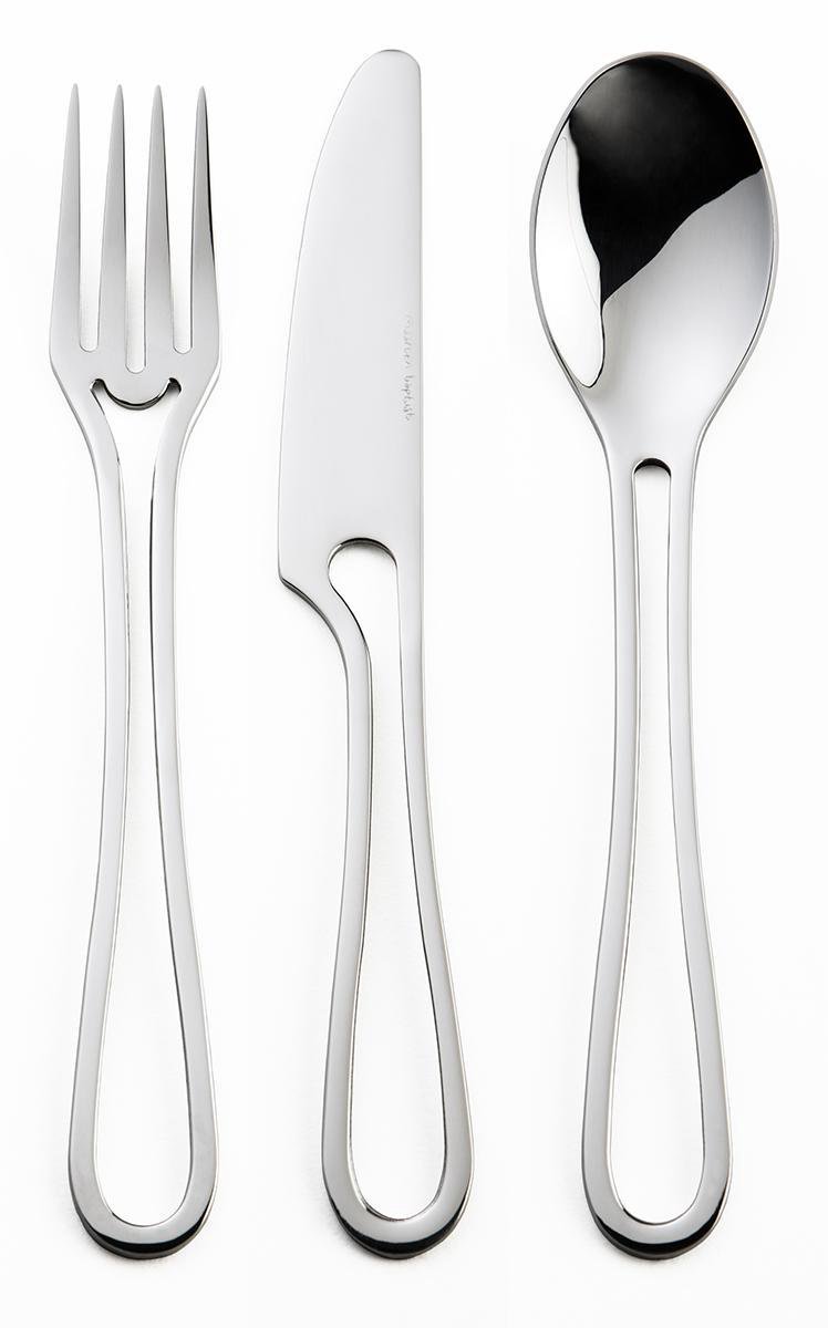 Goedkoopste Design Kinder Bestek Glimmend Outline Cutlery