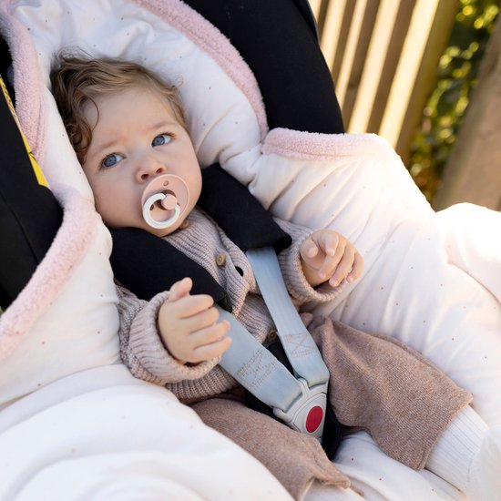 BEMINI Voetenzak - Biside 0-12m - Zacht comfort - Blush van Bemini — afbeelding 3