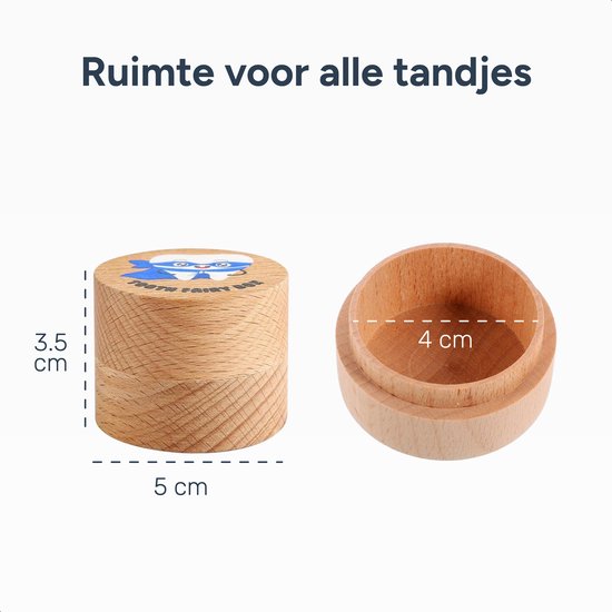 Alyze Tandendoosje - Jongens - Meisjes - Melktanden bewaardoosje - Logboek - Geboorte van Alyze — afbeelding 5