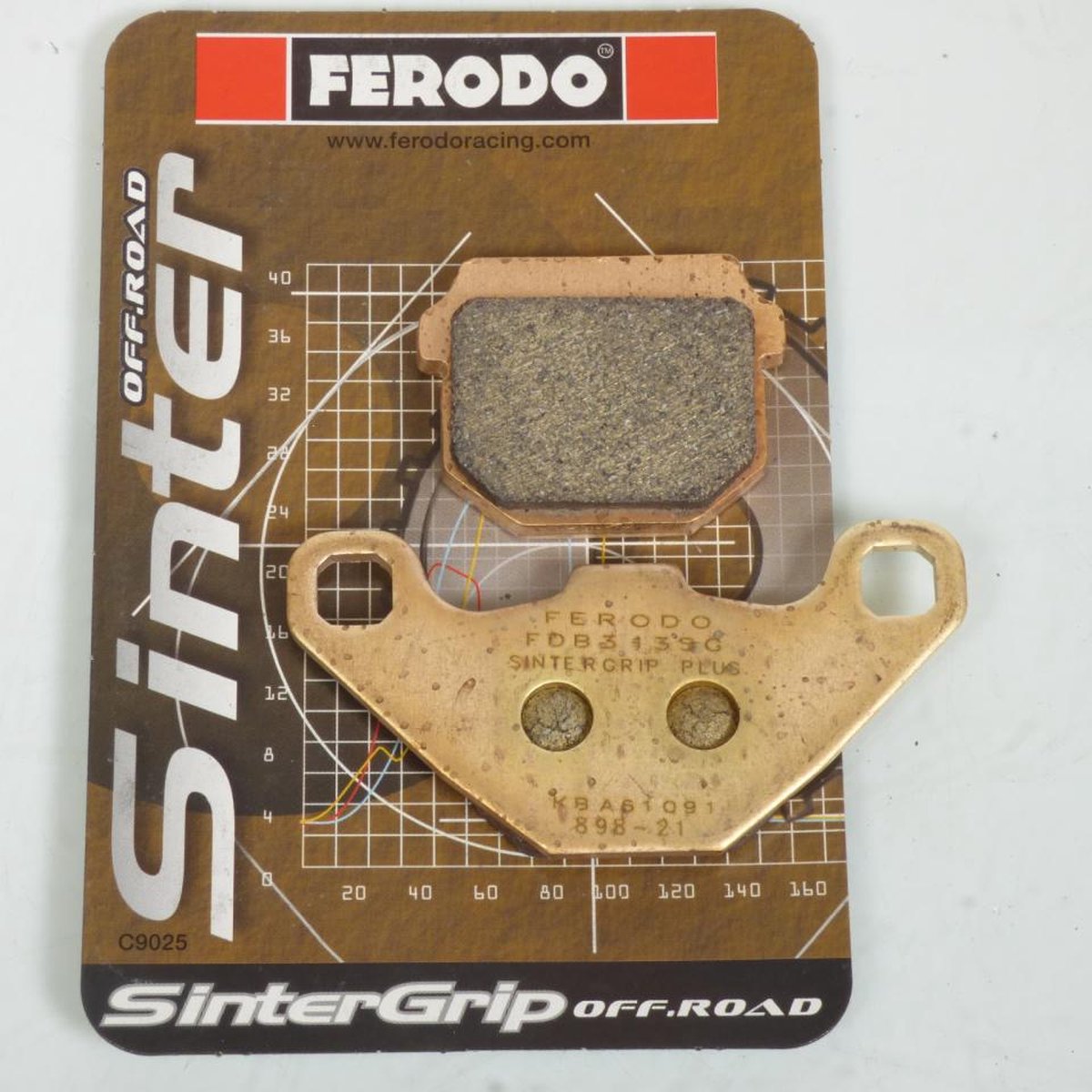 Plaquette de frein Ferodo pour Quad Barossa 100 Python 2003 à 2004 AR Neuf